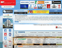 Tablet Screenshot of connectingmalayali.com